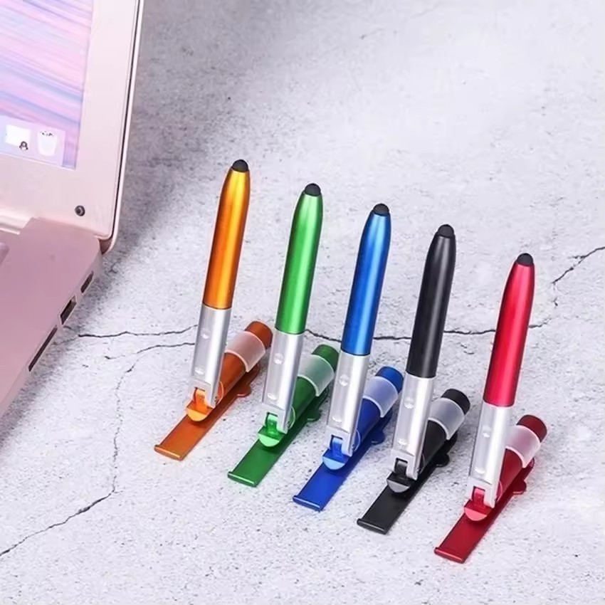 Writing Tools - 4-in-1 Multifunction Ballpoint Pen LED Light