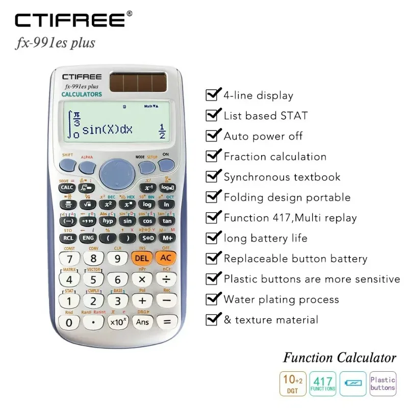 Scientific Calculators Button  - Scientific Calculator For Secondary School review and price