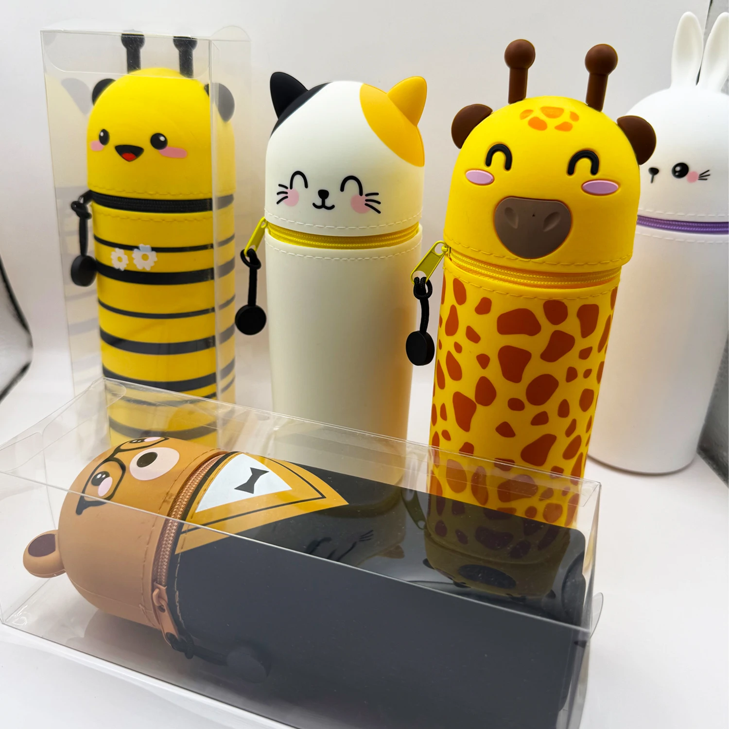 Cute Animal Pencil Case, 2-in- - School Supplies review and price